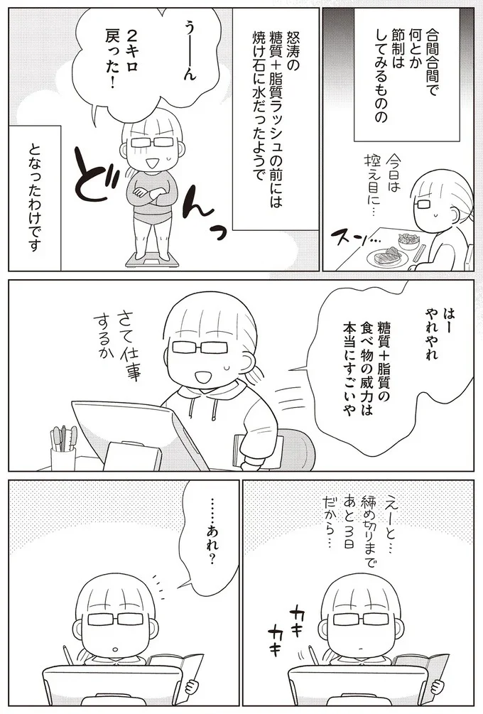 『痩せるより大切なことに気づいたら、人生で一番楽に17kgのダイエットに成功しました』より