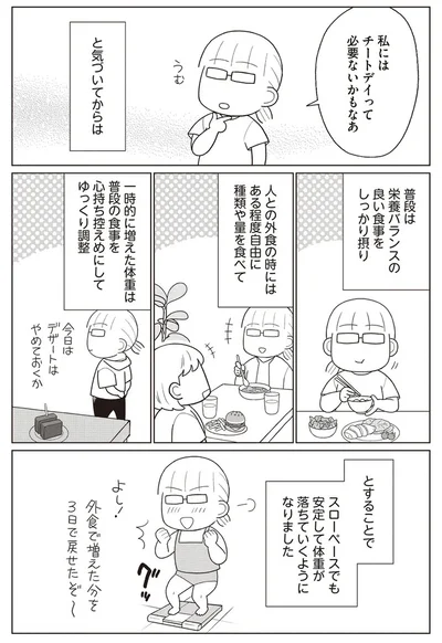 『痩せるより大切なことに気づいたら、人生で一番楽に17kgのダイエットに成功しました』