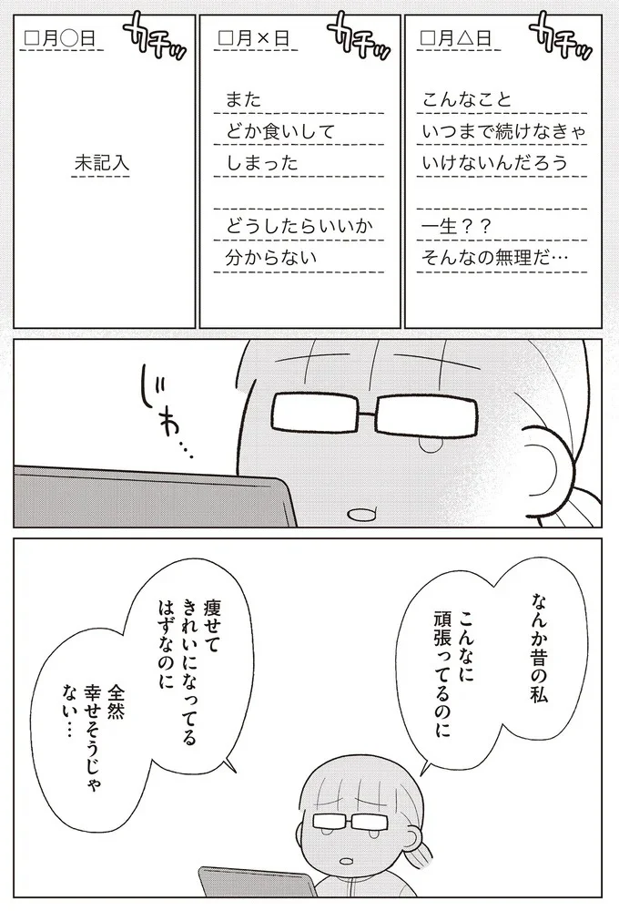 『痩せるより大切なことに気づいたら、人生で一番楽に17kgのダイエットに成功しました』