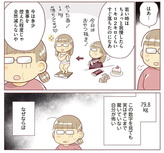 痩せるより大切なことに気づいたら、人生で一番楽に17kgのダイエットに成功しました』より