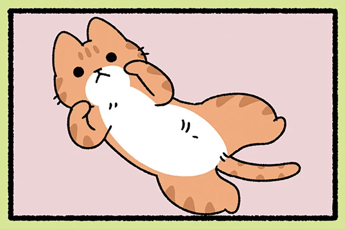 英気を養うための…ねこ?