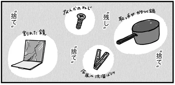物を手放すコツって？数年放置のダンベルなど「捨て時」の見極め方／アラフォーまきこのごゆるり家事（6）