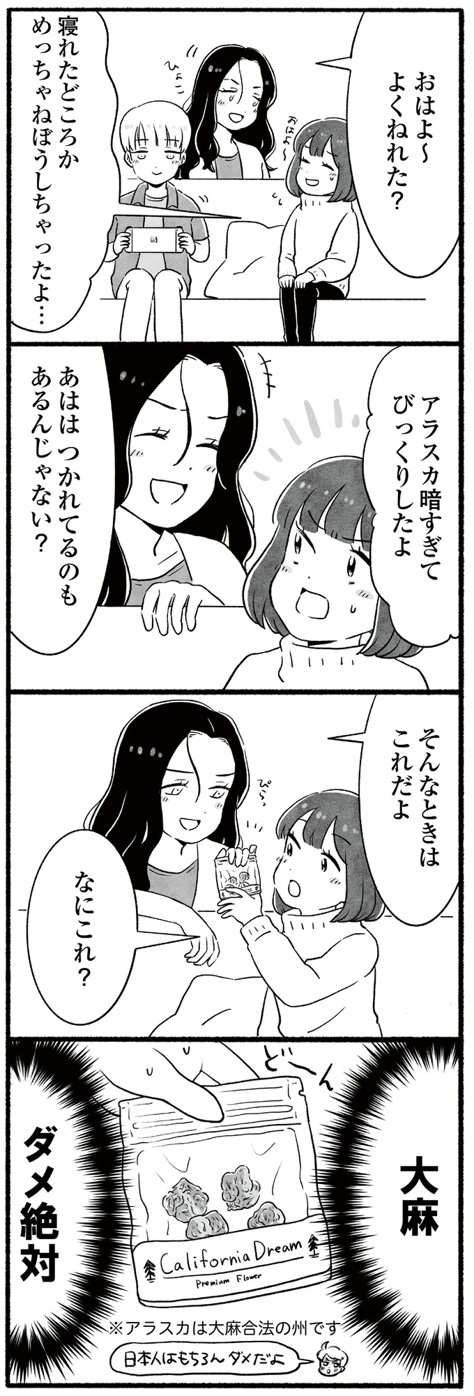 アラスカ暗すぎてびっくりしたよ