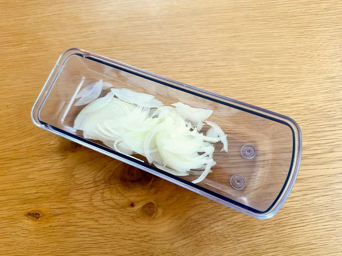 薄切りにすると、短時間で味がしみる