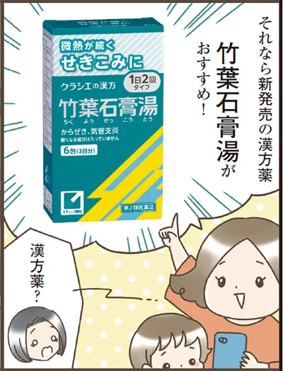 それなら「竹葉石膏湯」がおすすめ！