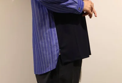 長めの丈で気になるお尻もすっぽり