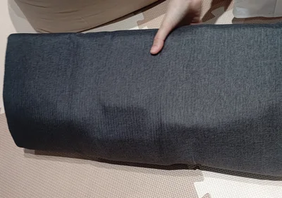 三つ折りにできます