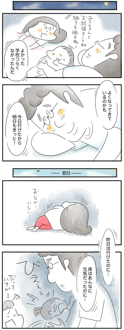  昨日は行けたのに…