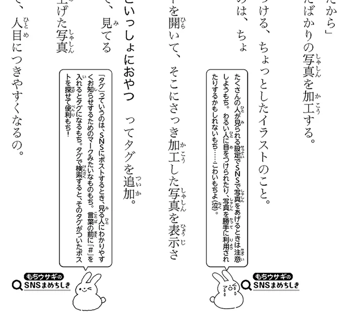 もちウサギのSNSまめちしき!