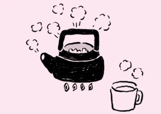 正しい「白湯」の作り方