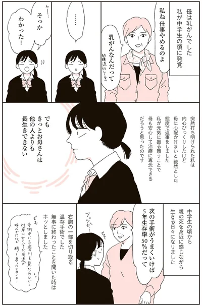 乳がんなんだって