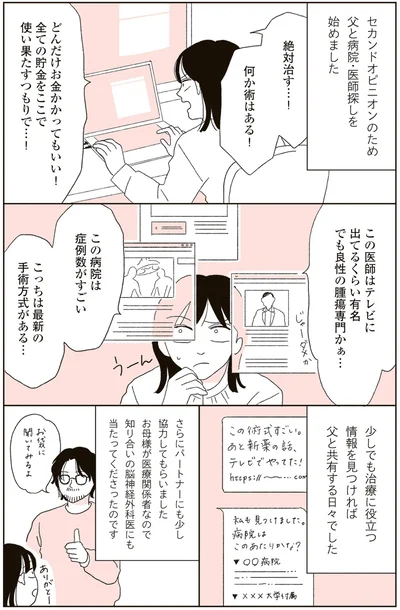 絶対治す…！何か術はある！