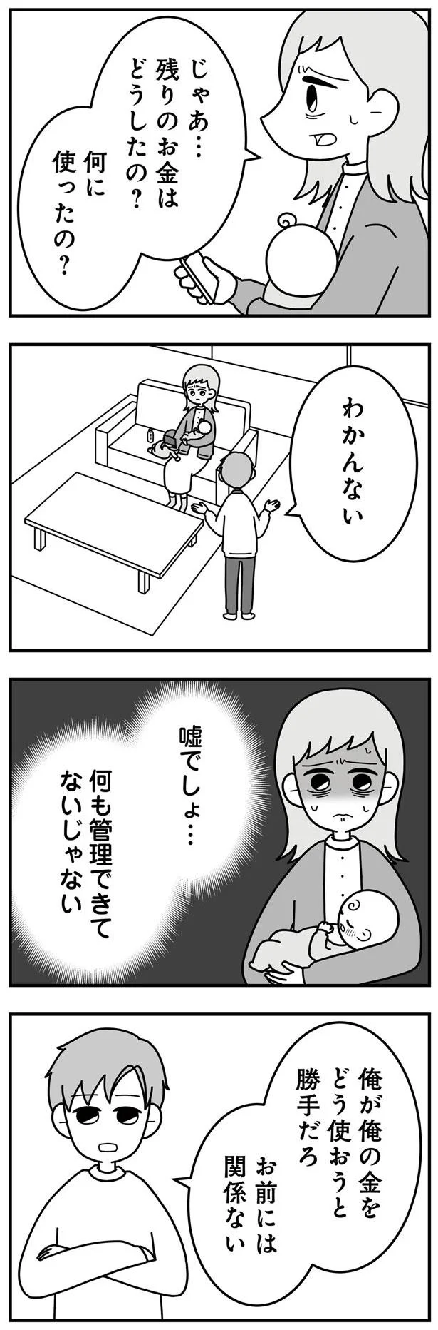 残りのお金はどうしたの？