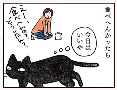意図せず食べなかったら