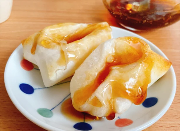 とろつやな甘からだれはレンチンで完成!「みたらしもち」