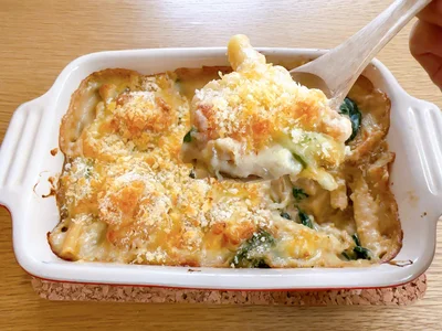 【ドラマ飯を再現】めんつゆで作る「和風グラタン」がおいしすぎた！ だしのうまみは洋食とも相性◎