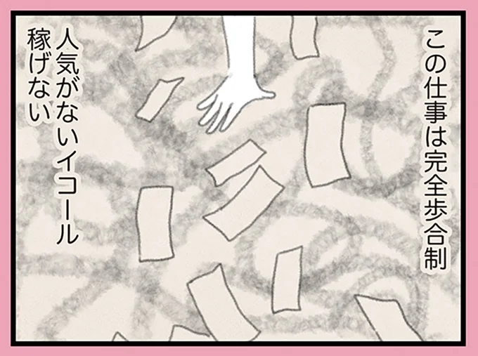 この仕事は完全歩合制