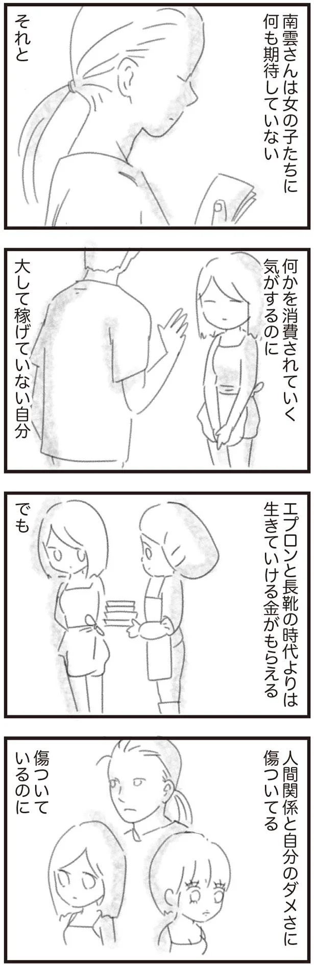 何かを消費されていく気がするのにたいして稼げていない自分