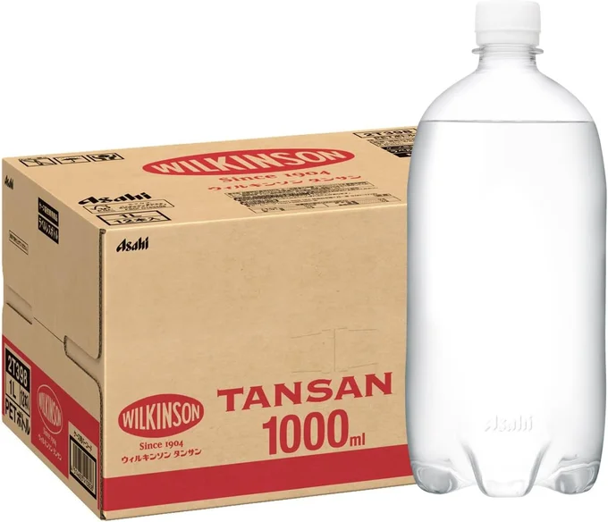 【Amazon.co.jp限定】 アサヒ飲料 MS+B ウィルキンソン タンサン ラベルレスボトル 1L×12本 [炭酸水]