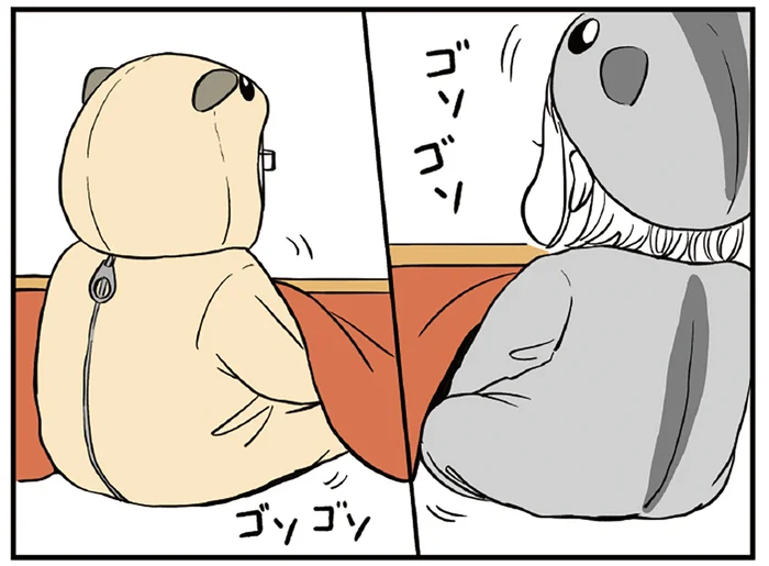 減った靴下の行方がわからない！一体どこに？／着ぐるみ家族（14）