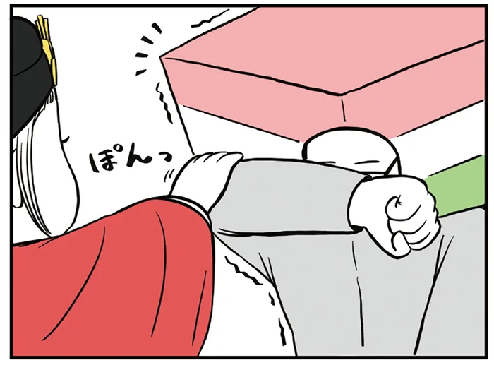 子どもはすぐ大人になってしまうから。ひな人形ごっこで感傷的になるお父さん／着ぐるみ家族（21）
