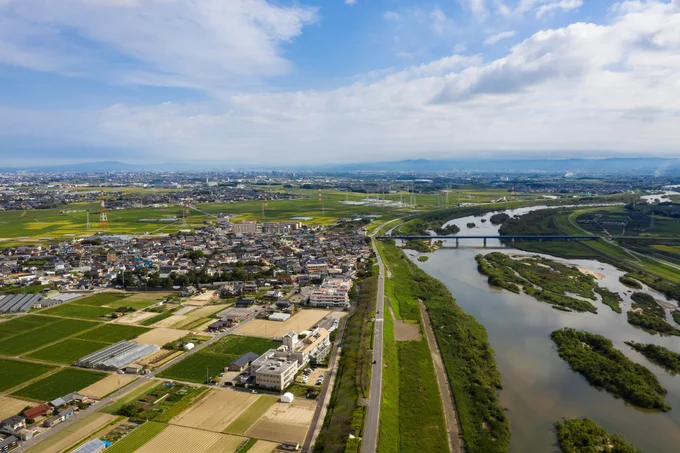 愛知県の南に位置する碧南市（へきなんし）
