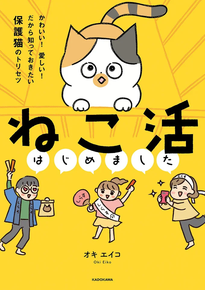 『ねこ活はじめました かわいい! 愛しい! だから知っておきたい保護猫のトリセツ』