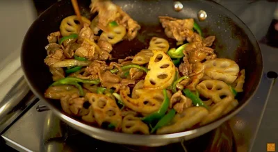 煮からめる