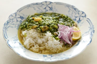 あおさのシーフードカレー