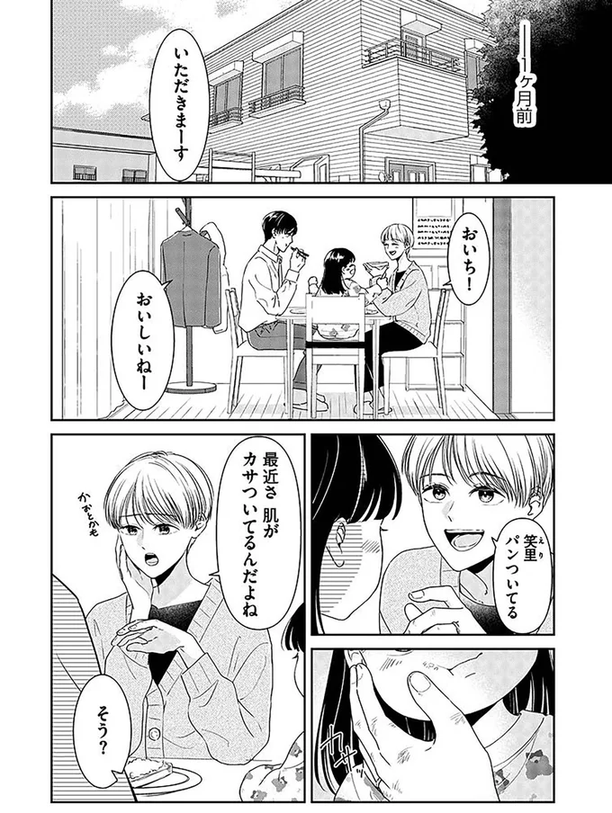 最近さ、肌がカサついてるんだよね