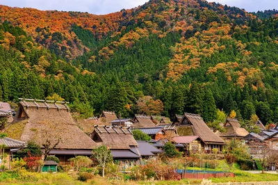 かやぶきの里・京都府南丹市