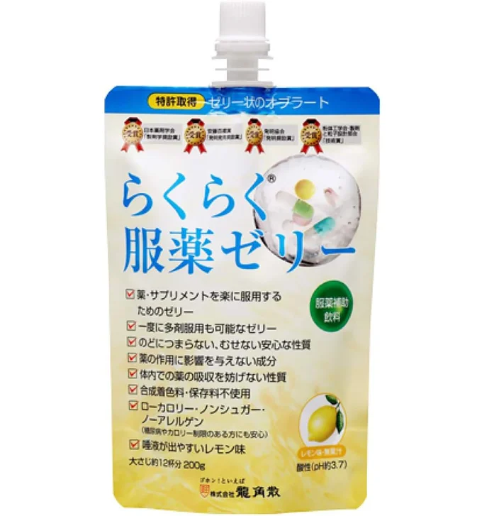 らくらく服用ゼリー チアパック 200g