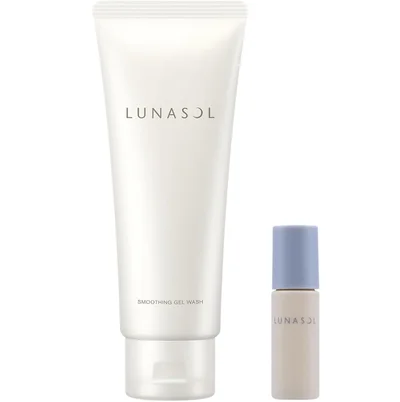 【Amazon.co.jp限定】ルナソル(LUNASOL) スムージングジェルウォッシュ 洗顔料 セット