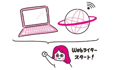 パソコンとネット環境があればはじめられる