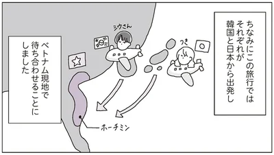 現地で待ち合わせ