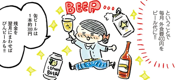 ビール代を設定して月に1度のお楽しみに！1年で12種類を飲み比べてみました／おひとりさまのゆたかな年収200万生活（3）