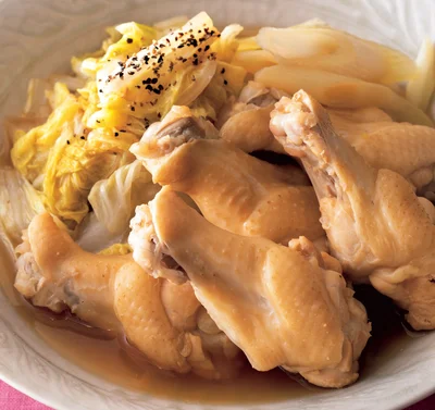 手羽元白菜さっぱり煮