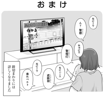 踏切まわりには詳しくなりました