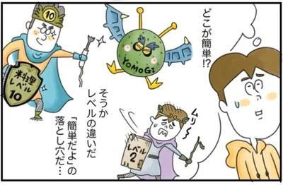 レベルの違いだ