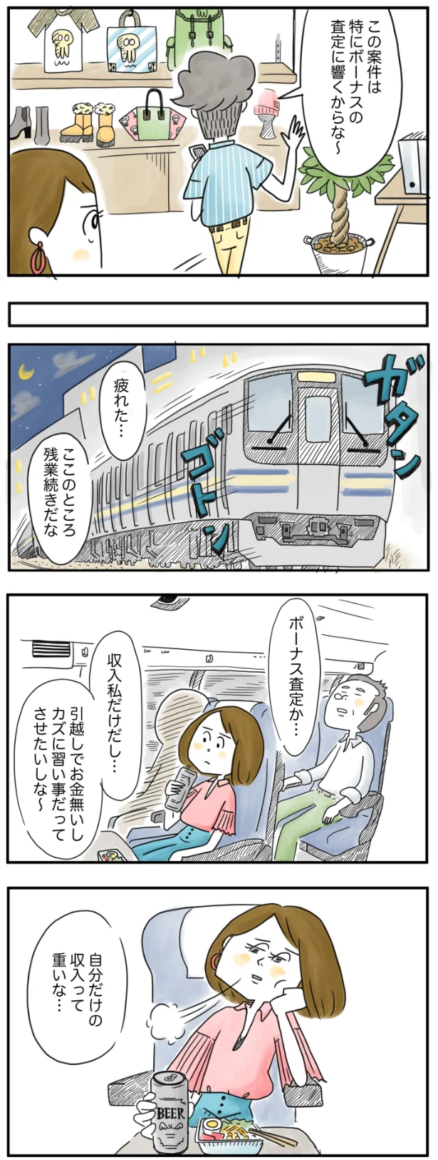 このところ残業続きだな