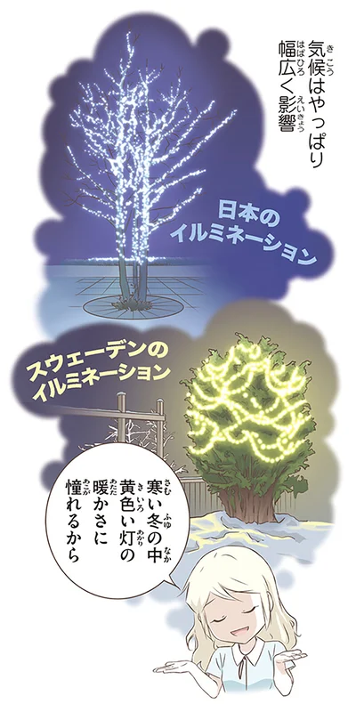 寒い冬の中　黄色い灯の暖かさに憧れるから