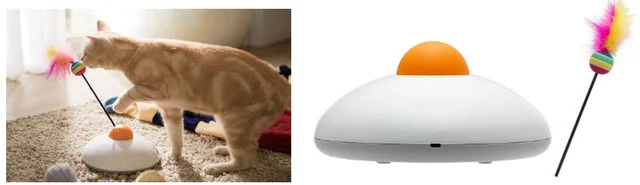 外出先からスマホでねこじゃらし！ 寂しがり屋の猫ちゃんにピッタリの最先端アイテム
