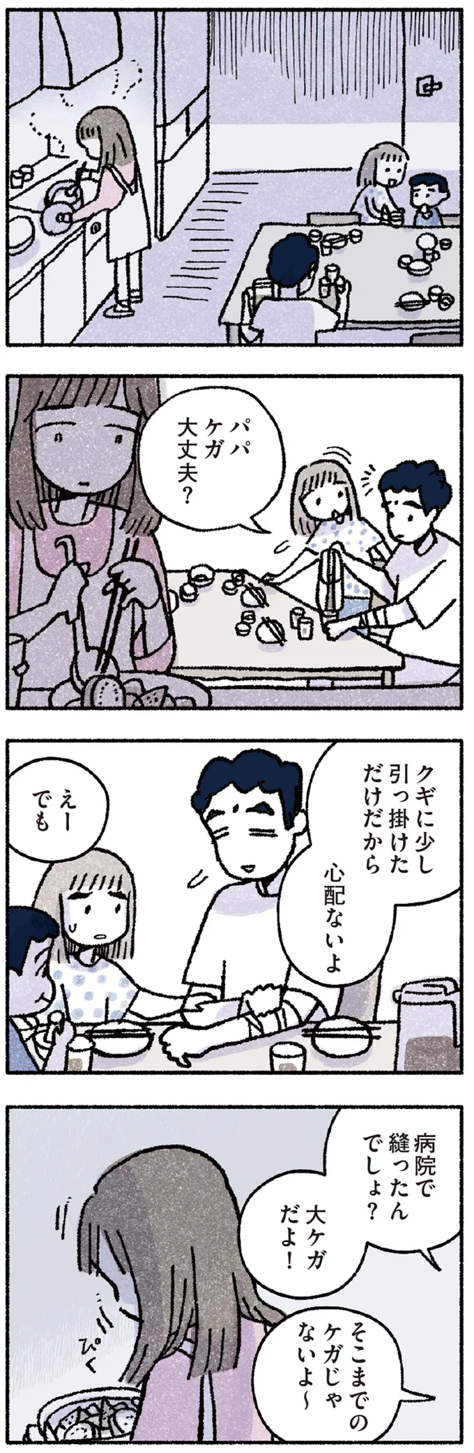 大ケガだよ！