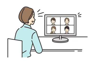 私の経験上、メールや問い合わせをしたあと採用の可能性がある場合はオンライン面談が行われるケースが多かったです。