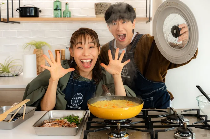 みきママの演技指導の甲斐あって(!?)、最高にハッピーな姉弟ショットが撮れました!