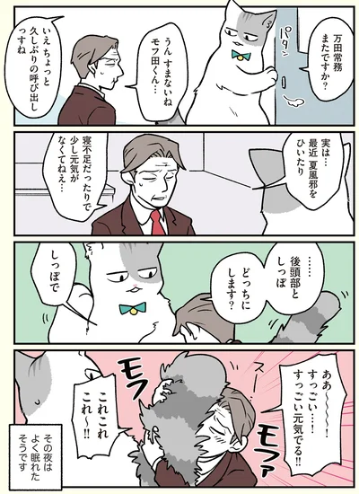 後頭部としっぽ　どっちにします？