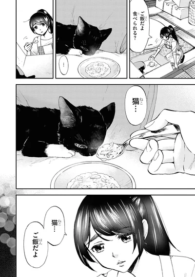 ご飯だよ　食べられる？