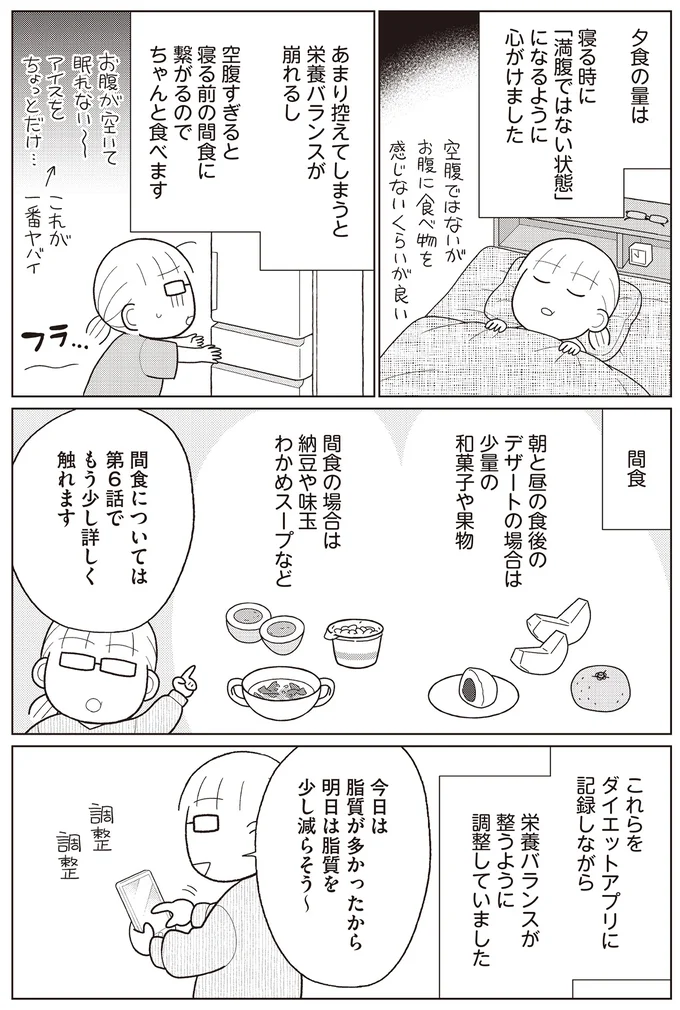 『痩せるより大切なことに気づいたら、人生で一番楽に17kgのダイエットに成功しました』より