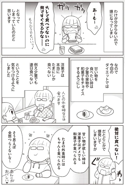 『痩せるより大切なことに気づいたら、人生で一番楽に17kgのダイエットに成功しました』より