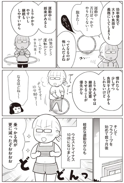 『痩せるより大切なことに気づいたら、人生で一番楽に17kgのダイエットに成功しました』より